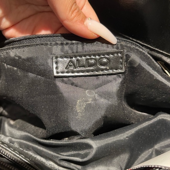 Vintage Faux Leather Aldo Shoulder Bag - Picture 4 of 6